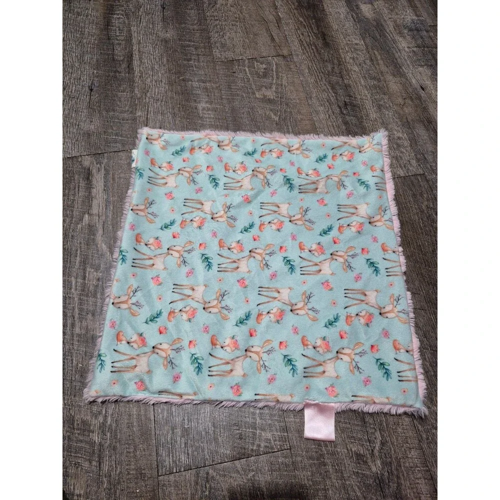 Maes boutique minky lovey security blanket